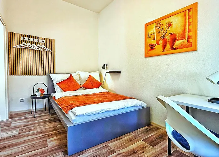 2-sz-komfort-apartment Bis 5 Pers - Naehe Hbf & Messe Dus