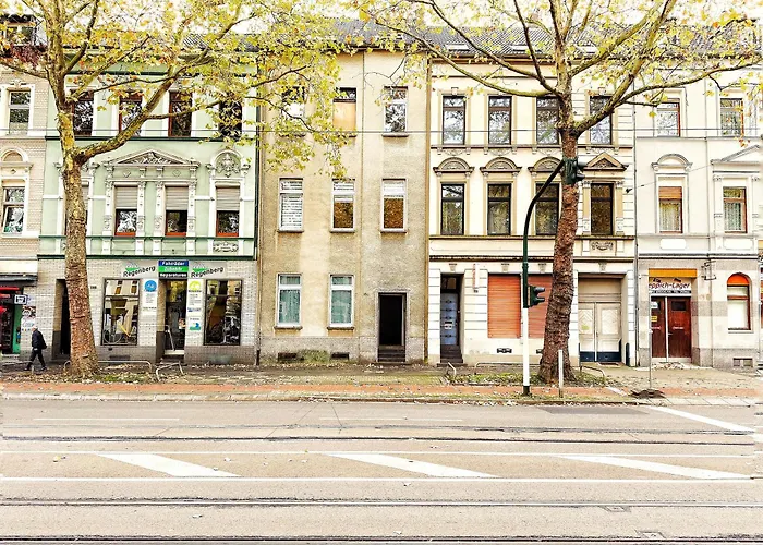 2-sz-komfort-apartment Bis 5 Pers - Naehe Hbf & Messe Dus *